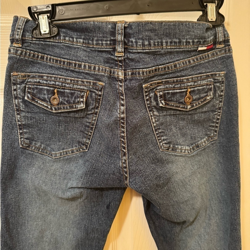 Vintage Tommy Jeans Low Rise Medium Wash Size 7 - Picture 3 of 8